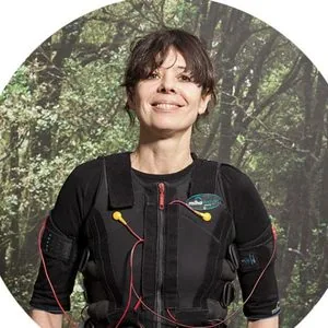Inez, Mitglied im EMS WERK Prenzlauer Berg